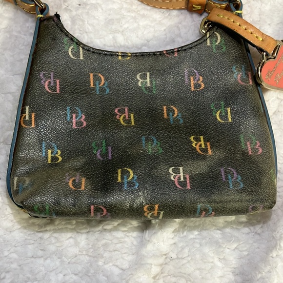 Black Colorful Dooney & Bourne Mini Bitsy Purse - Picture 3 of 8